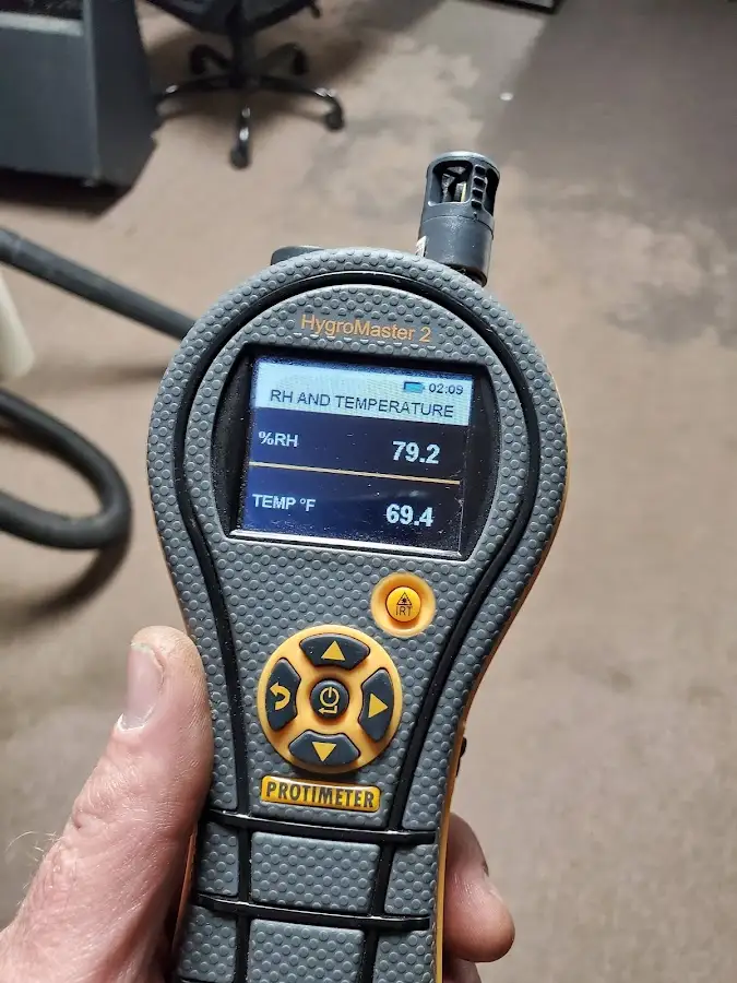 Moisture meter humidity assessment for Mold Remediation & Removal in Douglass